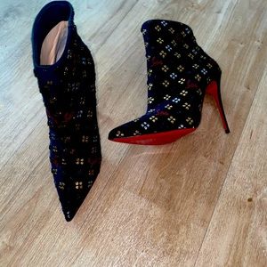 Christian Louboutin Loubi in the Sky So Kate booties